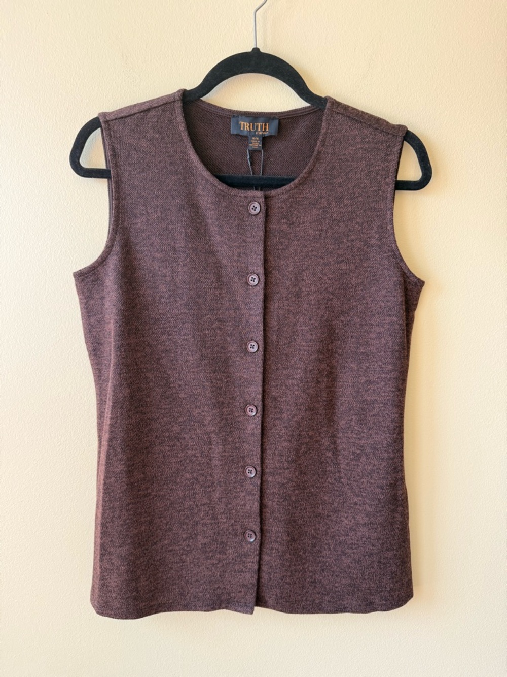 Fitted Knit Waistcoat